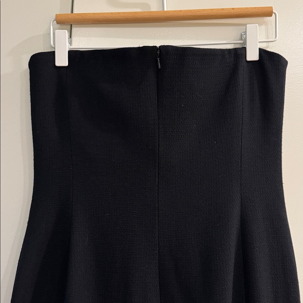 Brooks Brothers 100% Wool Strapless Dress in Black, size 6 - Picture 8 of 8